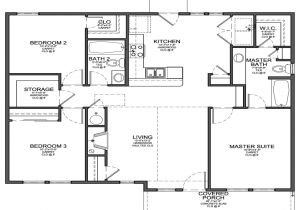 Small Rental House Plans Small 3 Bedroom House Floor Plans 3 Bedroom Houses for