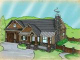 Small Single Story House Plans with Garage Small Single Story House Plan Fireside Cottage