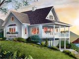Small Waterfront Home Plan Small House Plans Waterfront Waterfront Cottage House