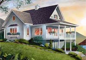 Small Waterfront Home Plan Small House Plans Waterfront Waterfront Cottage House