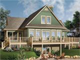Small Waterfront Home Plan Waterfront House Floor Plans Small House Plans Walkout