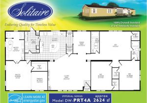 Solitaire Modular Homes Floor Plans Floorplans for Double Wide Manufactured Homes solitaire