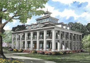 Southern Antebellum Home Plans 5 Bedrm 4874 Sq Ft southern House Plan 153 1187