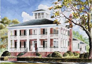 Southern Antebellum Home Plans Eplans Plantation House Plan Smythe Park House From the
