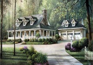 Southern Home Plans Wrap Around Porch Country House Plans with Porches southern House Plans