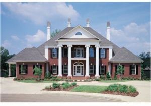 Southern Homes House Plans southern Colonial Style House Plans Federal Style House