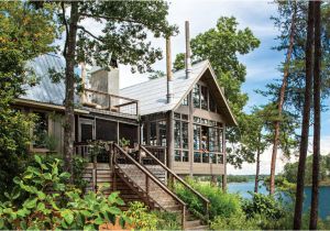 Southern Living Lakefront House Plans Lake House In the Trees southern Living