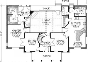 Southern Style Home Floor Plans Plantation House Plans for southern Style Decorating