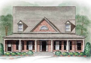 Southern Style House Plans with Wrap Around Porches southern Style with Wrap Around Porch 15745ge