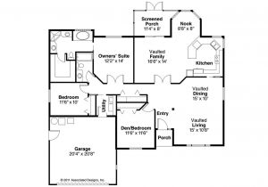 Southwest Home Floor Plans southwest House Plans Verona 11 074 associated Designs