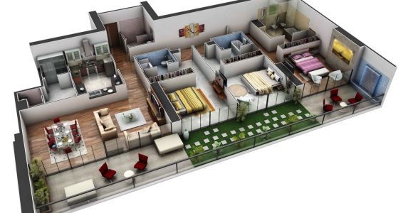 Spacious 3 Bedroom House Plans Spacious 3 Bedroom House Plans Interior Design Ideas