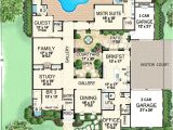 Spanish Home Plans Center Courtyard Pool Center Courtyard House Plans Tuscan Luxury