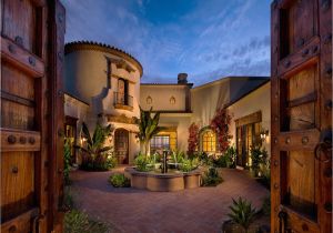 Spanish Home Plans with Courtyards Spanish Style House Plans with Central Courtyard House