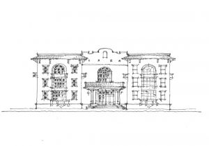Spanish Mission Style Home Plans Spanish Style Homes with Courtyards Spanish Mission Style