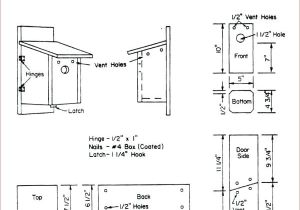 Sparrow Resistant Bluebird House Plans Bluebird House Plans Simplir Me