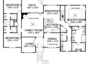 Split Floor Plan Home Split Level House Plans at Eplans House Design Plans Split