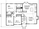Split Level Home Floor Plans Cozy Split Level Home Plan 22003sl Traditional Narrow