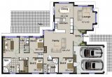 Split Level Home Plans Australia 4 Bed Split Level House Plan Floor Plan Ideas for