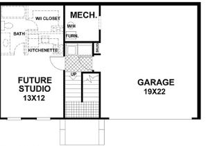 Split Level Home Plans Basement Traditional Split Level Home Plan 2068ga Architectural