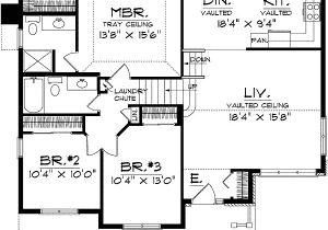 Split Level Home Plans Split Level Home Plan 8963ah 1st Floor Master Suite