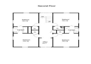 Square Home Plans Simple Square House Floor Plans One Story Square House