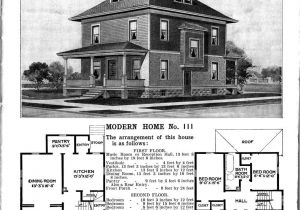 Square Home Plans What S An American Foursquare Brass Light Gallery 39 S Blog