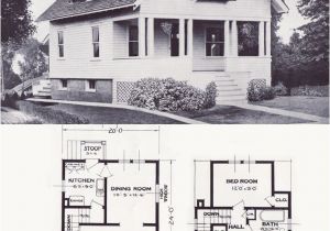 Standard Home Plans the Hazelwood Transitional Bungalow 1923 Standard