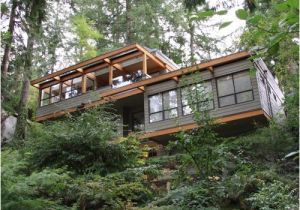 Steep Hillside Home Plans Steep Slope House Home Design Ideas Pictures Remodel and
