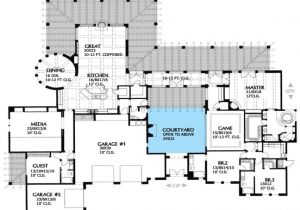 Stucco Home Floor Plans Spanish Stucco House Plans Spanish House Plans with Inner