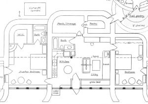 Survival Home Plans Zero Energy Earthbag House Plans