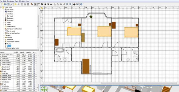 Sweet Home Floor Plan Free Floor Plan software Sweethome3d Review