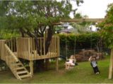 Swing Set Tree House Plans Diy Tree House with Slide and Swings Do It Yourself Fun