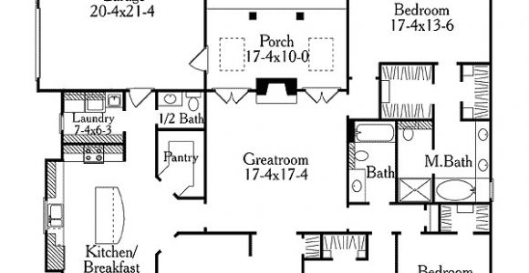 Symmetrical Home Plans Symmetrical Design 62016v 1st Floor Master Suite Cad
