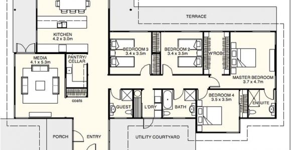 T Shaped Home Plans T Shaped Plan with Four Bedrooms My Future Home