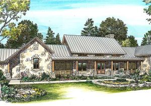 Texas Hill Country House Plans with Wrap Around Porch Hill Country Home with Massive Porch 46052hc 1st Floor