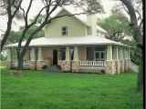Texas Hill Country House Plans with Wrap Around Porch Hill Country Retreat Farmhouse Exterior Houston by