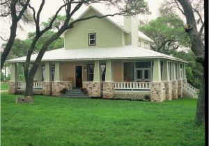 Texas Hill Country House Plans with Wrap Around Porch Hill Country Retreat Farmhouse Exterior Houston by