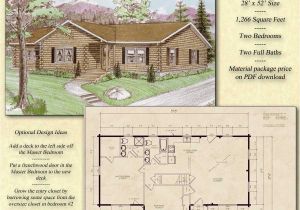 The Log Home Plan Book Pdf Second Floor Plan