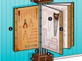The New Ultimate Book Of Home Plans Diy tool Rack Hang Your tools with the tool O Dex
