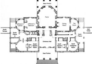 Thomas Homes Floor Plans Monticello America S First Great Mansion Daydream tourist