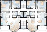 Three Family Home Plans Multi Family Plan 64952 at Familyhomeplans Com