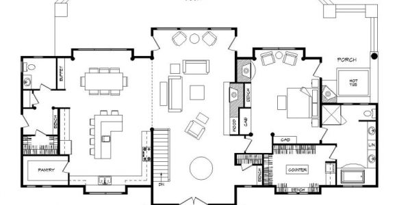 Timber Frame Home Floor Plans Log Home Timber Frame Hybrid Floor Plans Wisconsin