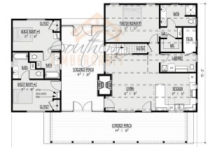 Timbercraft Homes Floor Plan Shilling Farmhouse southern Timbercraft