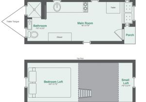 Tiny Home Floor Plan Monarch Tiny Homes Makes This 8×20 Tiny House Model