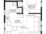Tiny Home Plan Small Cottage Floor Plan A Interior Design