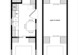 Tiny Home Plan Tiny House Floor Plans with Lower Level Beds Tiny House