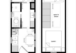 Tiny Homes Floor Plan A Sample From the Book Tiny House Floor Plans 8×20 Tiny