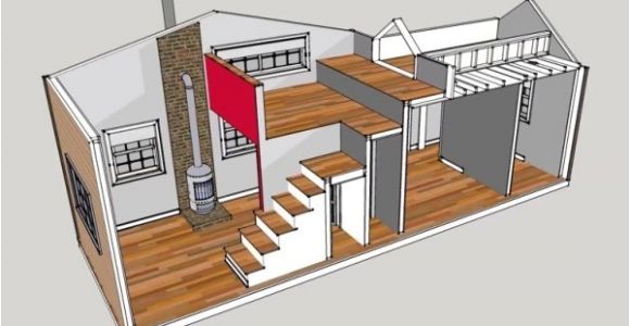 Tiny House Plans Under 300 Sq Ft 300 Sq Ft 10 39 X 30 39 Tiny House Design