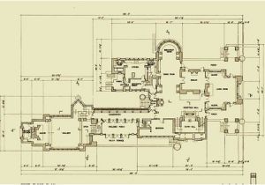 Tommy Waters Homes Floor Plans First Floor Plan Susan Lawrence Dana Thomas House