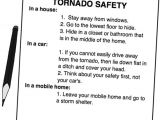 Tornado Plan for Home tornado Safety Plan Evacuation Kit Supplies